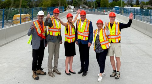 VIDEO: Sneak peek at the new KLO Road Bridge over Mission Creek