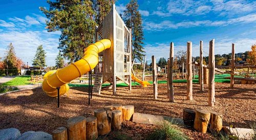 One of Kelowna’s newest parks has earned an award for environmental sustainability