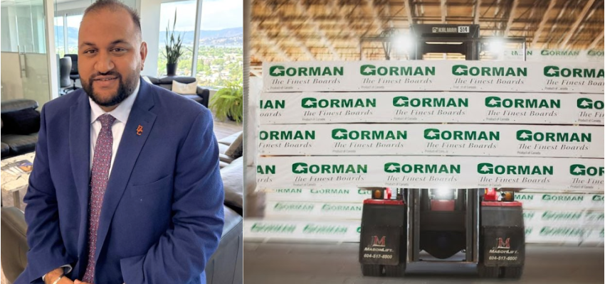 Gorman Brothers Lumber in West Kelowna becomes the first 'Make More in BC' economic hub